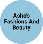 Business logo of Asho's fashions and beauty