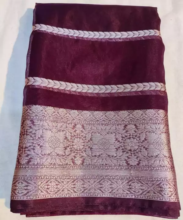  

 Banarsi Kota silk organza Saree

 uploaded by Silk handloom 🧶🧵🥻 on 9/6/2022