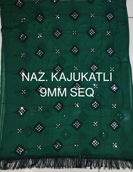 Nazneen fancy work dupatta size 2.25mtr and 25 colours uploaded by business on 9/6/2022