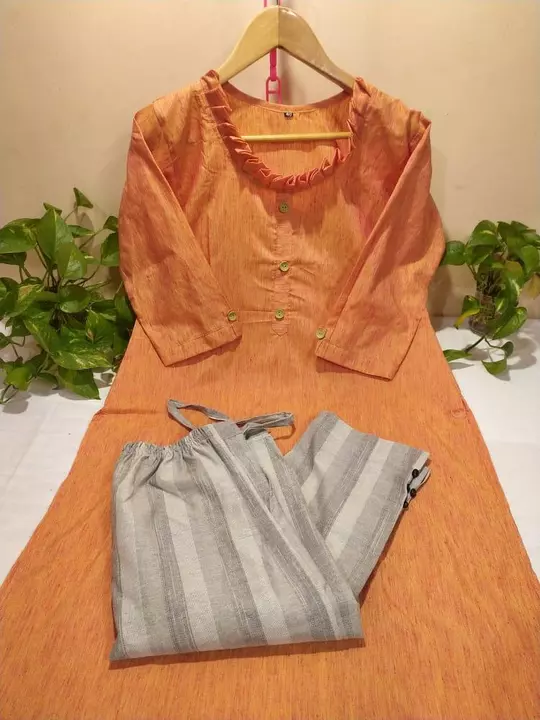 Avantika kurti set uploaded by National Textiles on 9/6/2022
