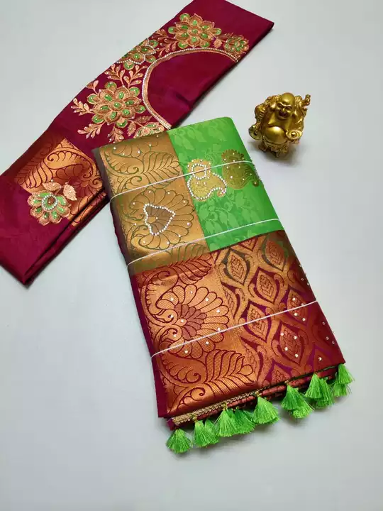 Wedding silk sarees uploaded by Diya Fashion on 9/7/2022