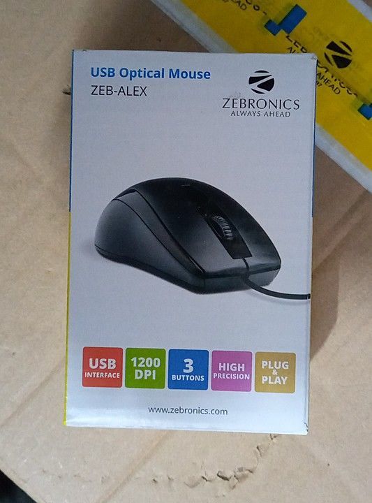 Zeb Alex wired mouse uploaded by Arham Communication on 12/10/2020
