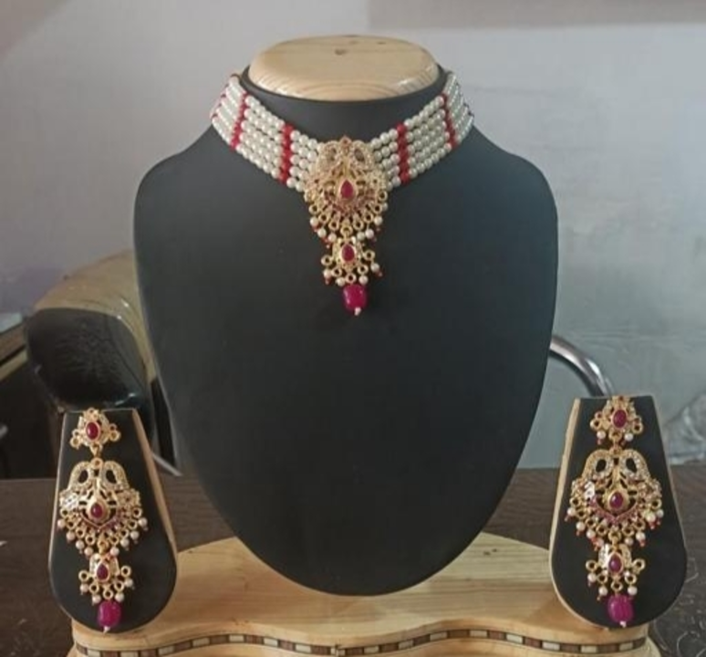 Jadau jewellery set  uploaded by business on 9/7/2022