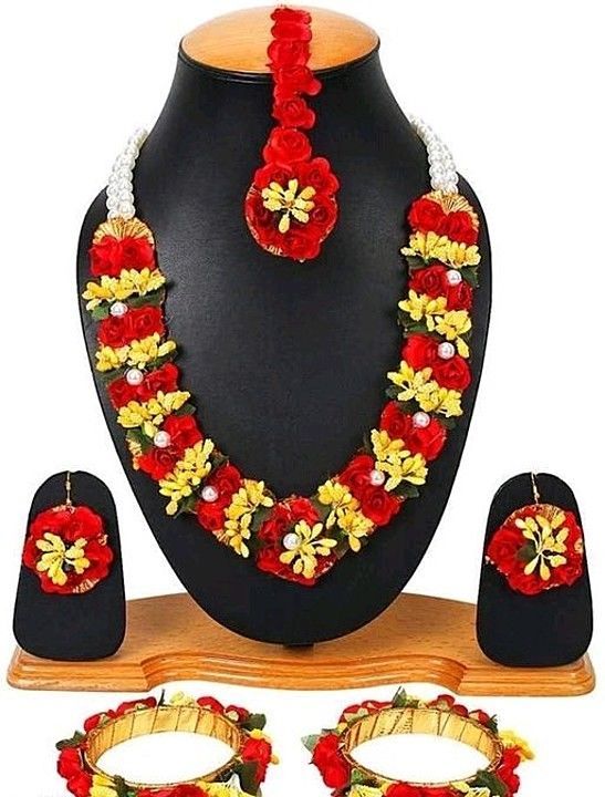 Floral Handmade Jewellery Set uploaded by business on 12/10/2020