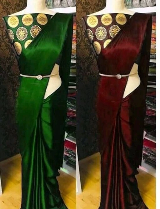 *Adrika Pretty Sarees*
Saree Fabric: Satin Silk
Blouse: Separate Blouse Piece
Blouse  uploaded by business on 9/7/2022