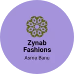 Business logo of Zainab fashions based out of Tumkur