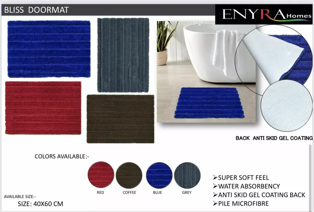 Product image of Door mats , price: Rs. 120, ID: door-mats-1317b47e
