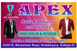 Business logo of Apex suit and blazer