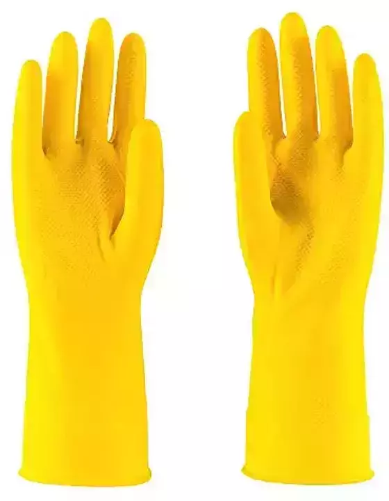 Rubber Gloves - 1 pair set uploaded by The Medical Disposables on 12/10/2020