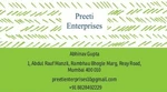 Business logo of Preeti Enterprises