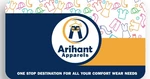 Business logo of Arihant Apparels based out of Indore