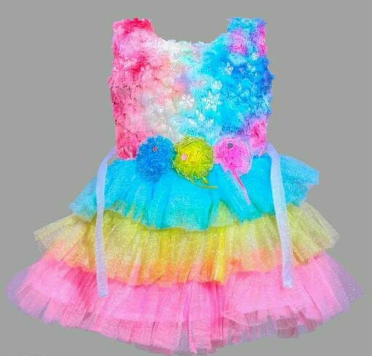 Party wear Frock for girl uploaded by Anant fashion on 9/7/2022