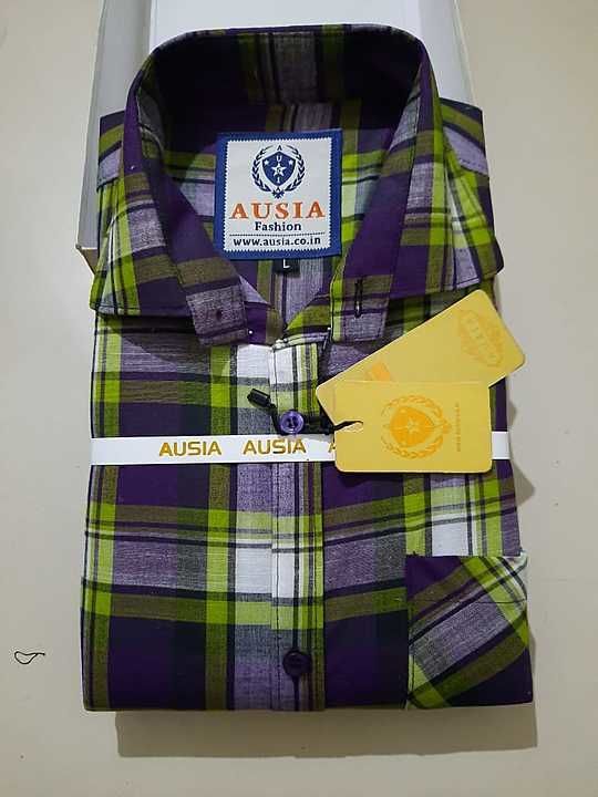 Men check shirts size m box packing uploaded by business on 12/10/2020