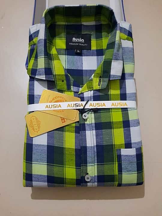 Men check shirts size m box packing uploaded by S.s fashion on 12/10/2020