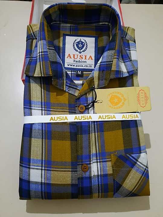 Men check shirts size m box packing uploaded by business on 12/10/2020