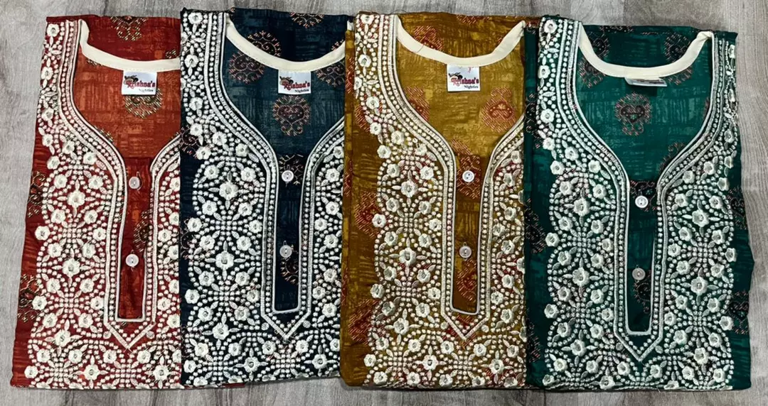 Alfine fabric embroidery design  uploaded by Aarav Enterprises on 9/7/2022
