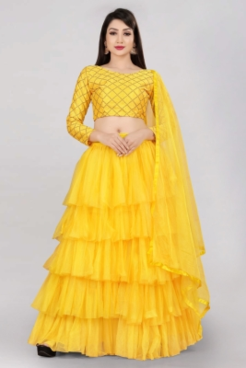  Semi Stitched Lehenga & Crop Top

 uploaded by Jiyas Collections on 9/7/2022