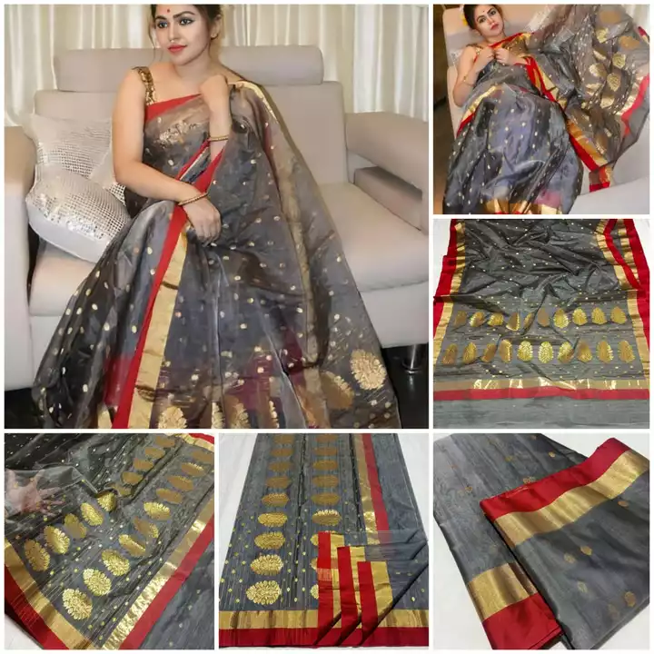 Kataan silk saree pure material..handloom saree uploaded by business on 9/8/2022
