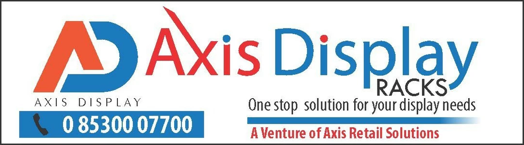 Visiting card store images of Axis Display Racks (Axis Retail Solutions)