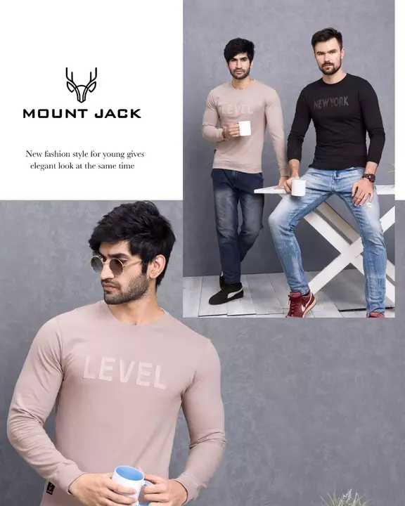  Mount Jack (Full Sleeves)Lot No. 379 -388 M-XXL uploaded by Shri Hanuman Ji Clothings on 9/8/2022