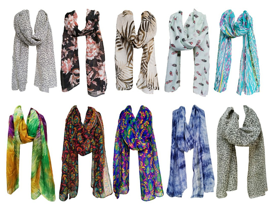 Vershaa polycotton printed scarfs and stole uploaded by business on 12/11/2020