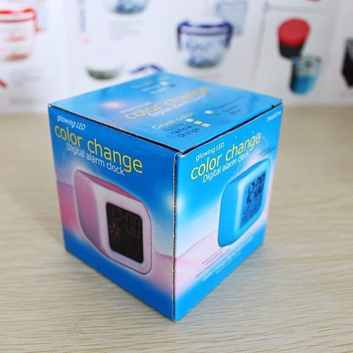 Color Changing Digital Alarm Clock

 uploaded by Wholestock on 12/11/2020