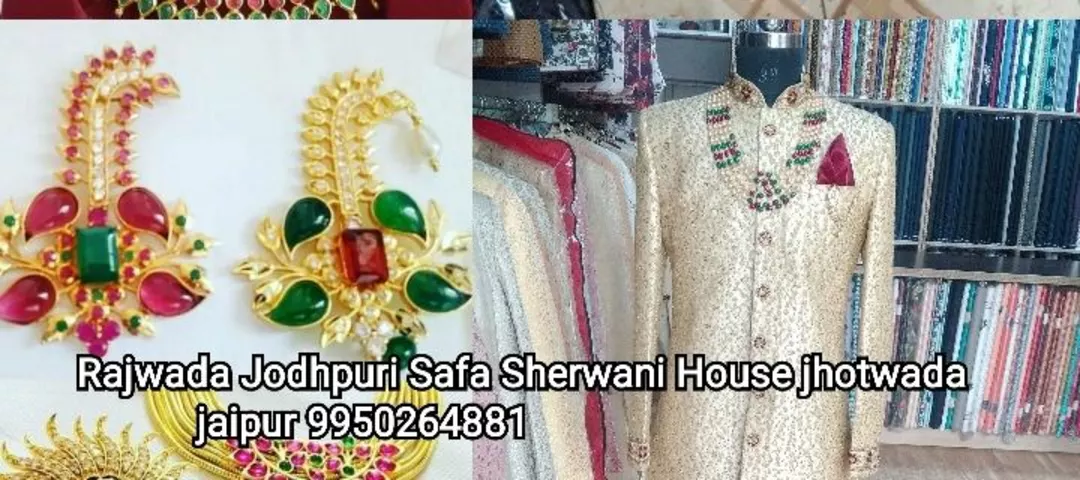 Shop Store Images of Rajwada Jodhpuri safa sherwani House Jhotwada jaip