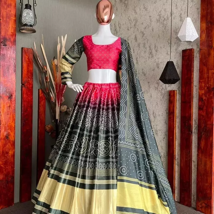 Post image HIRVA FASHION PRESENTING* BOUTIQUE STYLES SATIN ZARI DESIGNER PRINTED LEHENGA CHOLI WITH PRINTED DUPATTA **CODE: LG-506 A&amp;B*

*RATE : 1199* INR + SHIPPING

AND

94 RM WITH SHIPPING TO MALAYSIA


*_LEHENGA DETAIL_* _FABRIC : Zari Satin_ _FLAIR : 3meter 😍_ _WORK : Print_ _Inner : Ultra satin_  *CANCAN &amp; CANVAS PATTA comes For More Volume of Flair* _Semi Stitched_ _Up to 44” Size (LENGTH : 44”)_*_CHOLI DETAIL_* _FABRIC : Zari satin_ _Un-Stitched 1.2Meter_ _ Printed work_ _Up to 46” Size Available_*_DUPATTA DETAIL_* _Vichitra with print Dupatta (2.2mtr)_ _ Printed__*WEIGHT*_ : 1.2kg*☑️Qaulity Product☑️* *✔️Ready To Ship✔️*USA, UK, CANADA, AUSTRALIA AND OTHER COUNTRIES CUSTOMERS, PLEASE DM FOR SHIPPING RATES.Delivery available ANYWHERE in the WORLD.DM ME OR https://wa.me/message/WOZAOLH6NDPQI1 FOR ORDER.Visit our Facebook Page for regular updates.  https://lm.facebook.com/l.php?u=https%3A%2F%2Ffb.me%2Famartextilessurat&amp;h=AT0PwOdG1TK3qnIdEuh9qjKmLL5WIQ7UnE0VioLu4t8LrzVWwRX8rVIp4nBkmnPGqmZQJIhjOXEcoaoau-O99ARJCo0nqAtzYV-cFun1jzaYUQ4k0YI7-ZxVdJrG9Zy4k