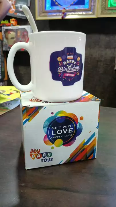Happy birthday 🍵 cup with spoon  uploaded by KALYANI TOYS on 9/8/2022