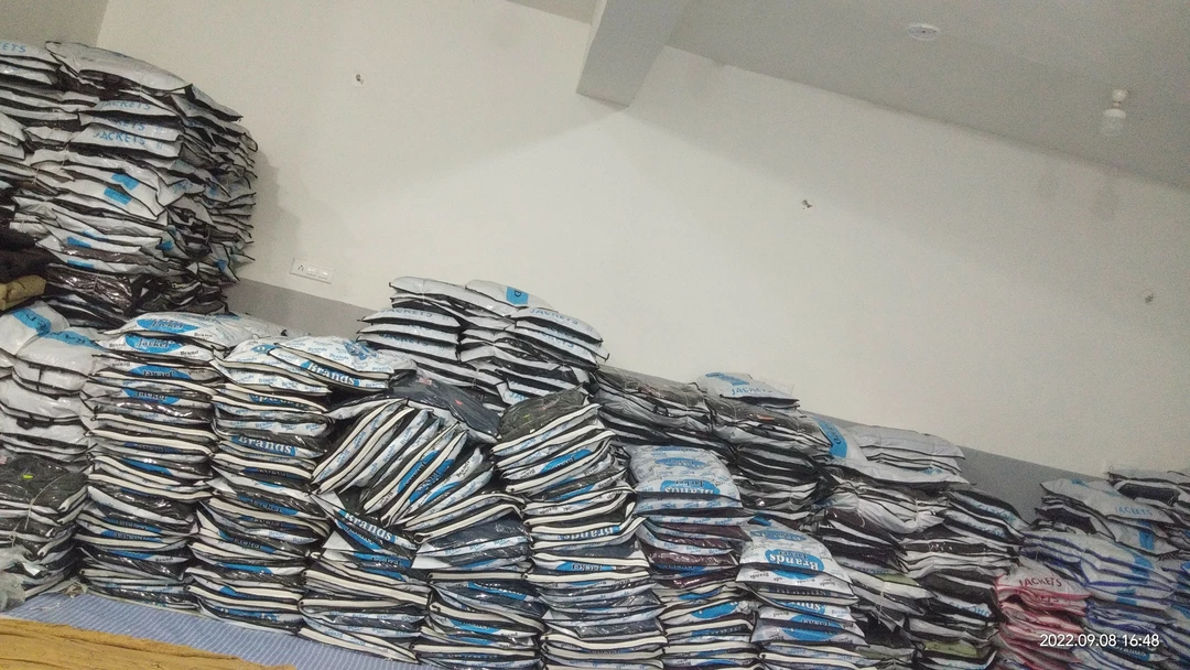 Warehouse Store Images of Jackets manufacture