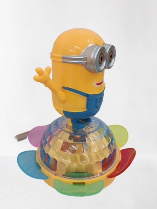 Minions Rotating electric 3D Light Musical toy  uploaded by Darling Toys by VG on 9/8/2022