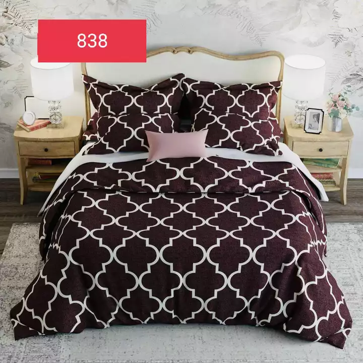 Premium Glace Cotton Bedsheet 90*100 uploaded by Gayatri Loomtex on 9/8/2022