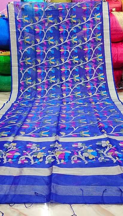 All over handloom Saree with BP uploaded by ADSHOP ® on 12/11/2020