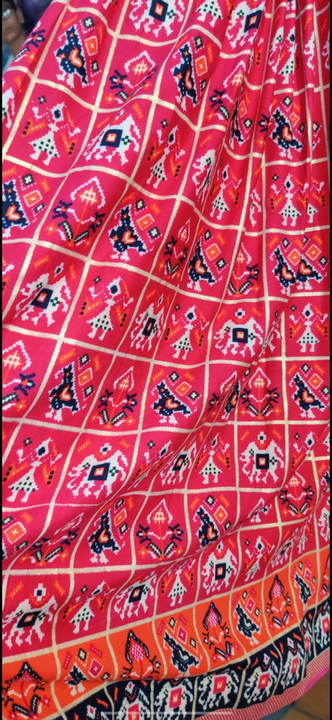 Heavy Rayon patola print skirt uploaded by business on 9/8/2022