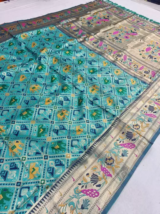 Patola silk saree uploaded by business on 9/9/2022