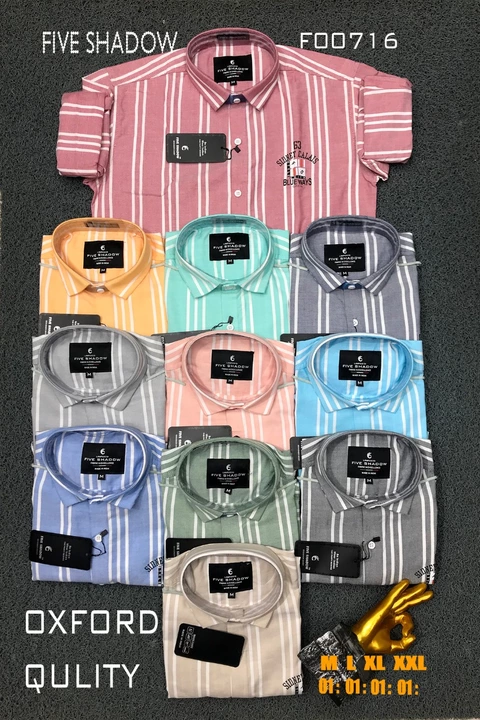 Men's all type all fabric shirt for wholesale  uploaded by S.S Garments on 9/9/2022