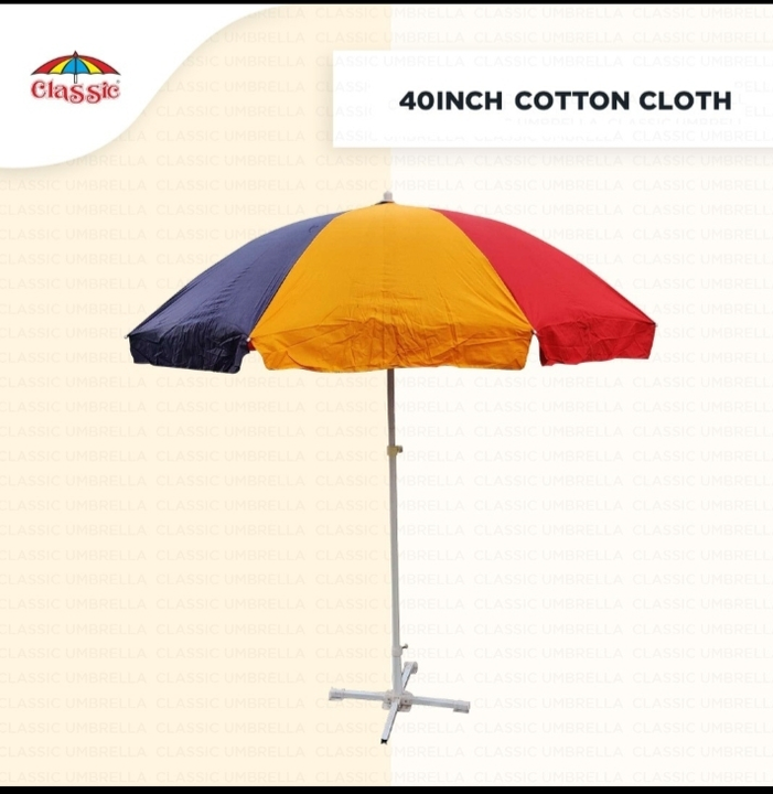 40inch Cotton Fabric Garden Umbrella  uploaded by Classic International  on 9/9/2022