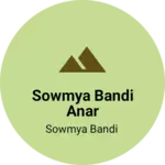 Business logo of Sowmya Bandi Anar