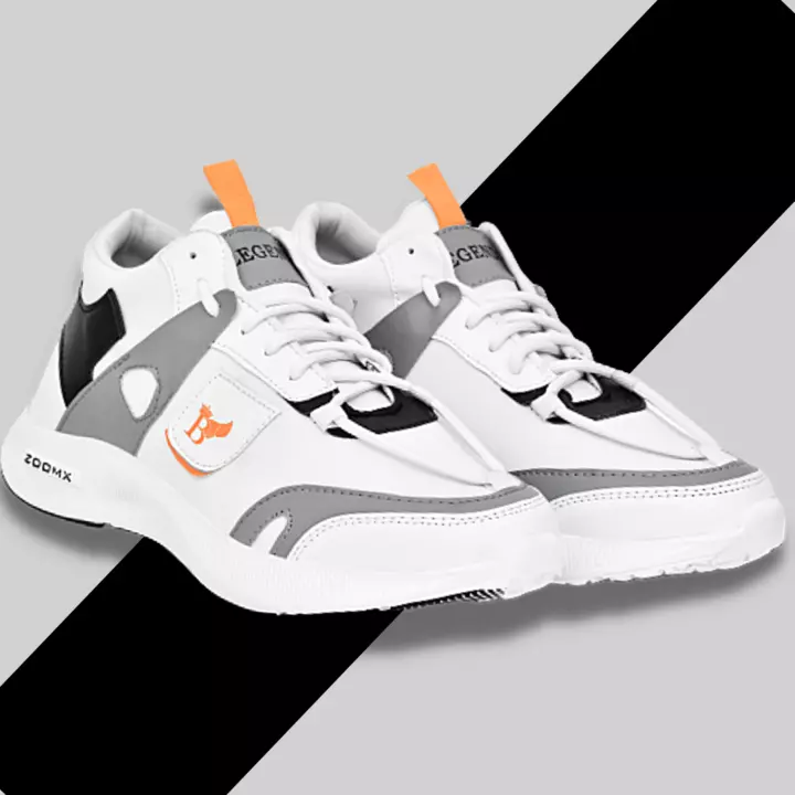 Lazy21 Synthetic Leather White 🤍 Comfort And Trendy Daily wear Lace up Sports Shoes For Men 😍🤩 uploaded by www.lazy21.com on 9/9/2022
