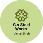 Business logo of G.s steel works