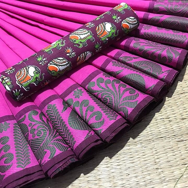 Chettinadu cotton sarees uploaded by business on 12/12/2020