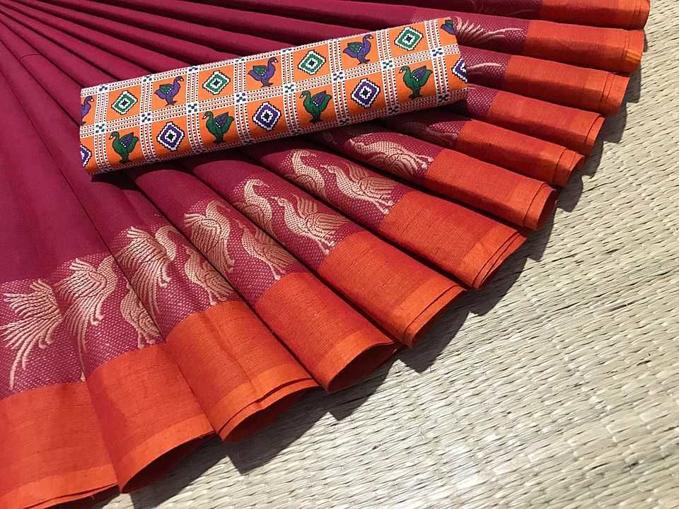 Chettinadu cotton sarees uploaded by G k tex on 12/12/2020