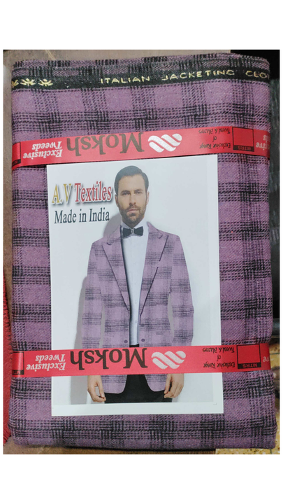 Tweed cloth uploaded by Av textiles on 9/9/2022