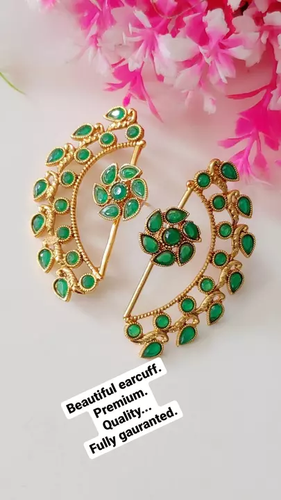 🥳🥳🥳🥳🥳🥳🥳🥳
Beautiful EARcuff.
Premium quality.. uploaded by Nirmal boutique on 9/9/2022