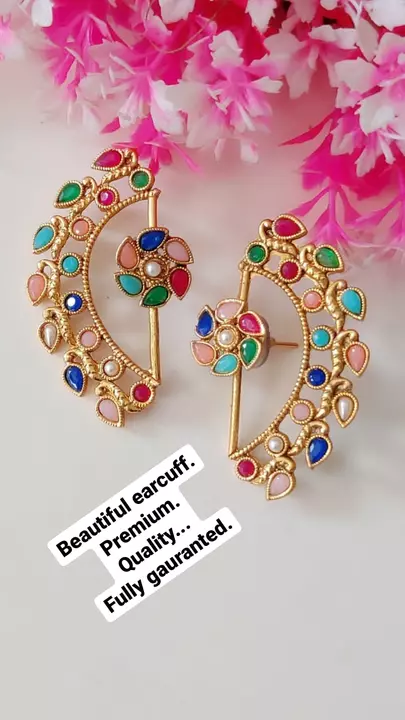 🥳🥳🥳🥳🥳🥳🥳🥳
Beautiful EARcuff.
Premium quality.. uploaded by Nirmal boutique on 9/9/2022