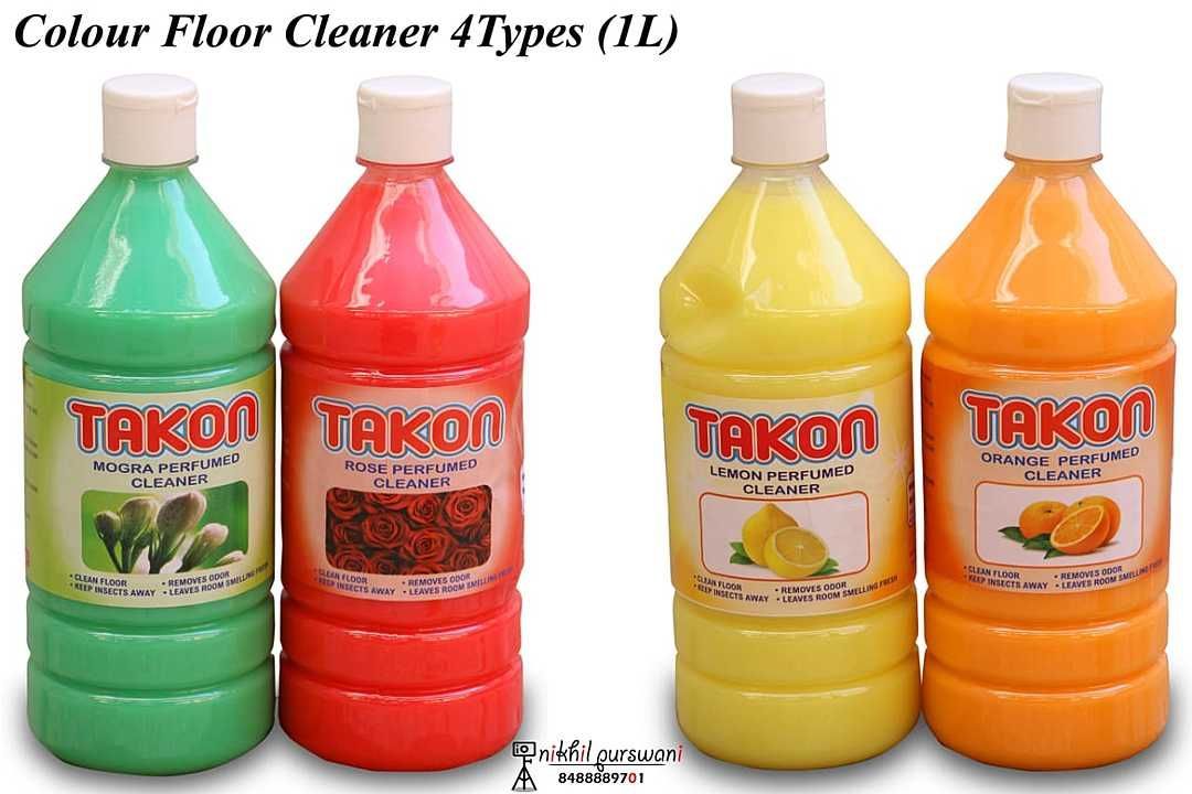 Color floor cleaner 1 ltr uploaded by M.Raj Enterprise on 12/12/2020
