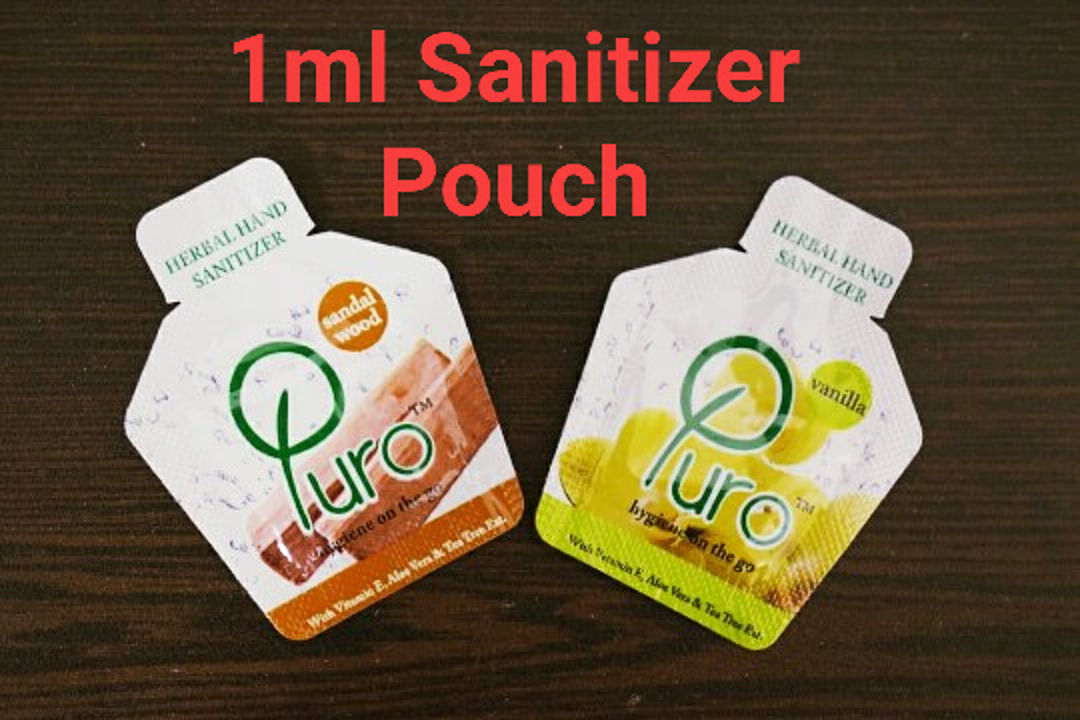 Post image Herbal sanitizer pouch 1ml