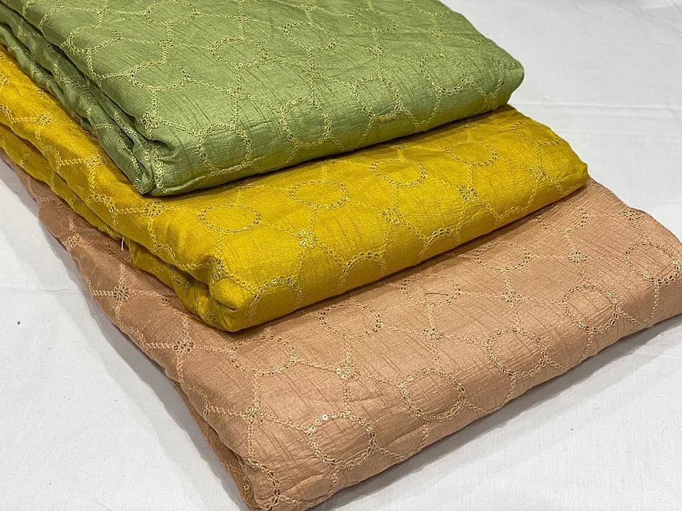 Post image Hey! Checkout my new collection called Dola tussar# variety of fabric.