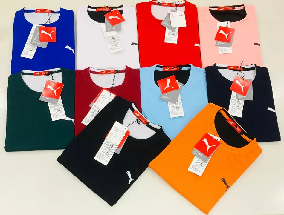 💥PUMA BRAND POPCORN LYCRA TSHIRTS 💥 M ,L ,XL ,XXL 💥 PREMIUM QUALITY WITH CASH ON DELIVERY 👈🏼👈 uploaded by business on 9/9/2022