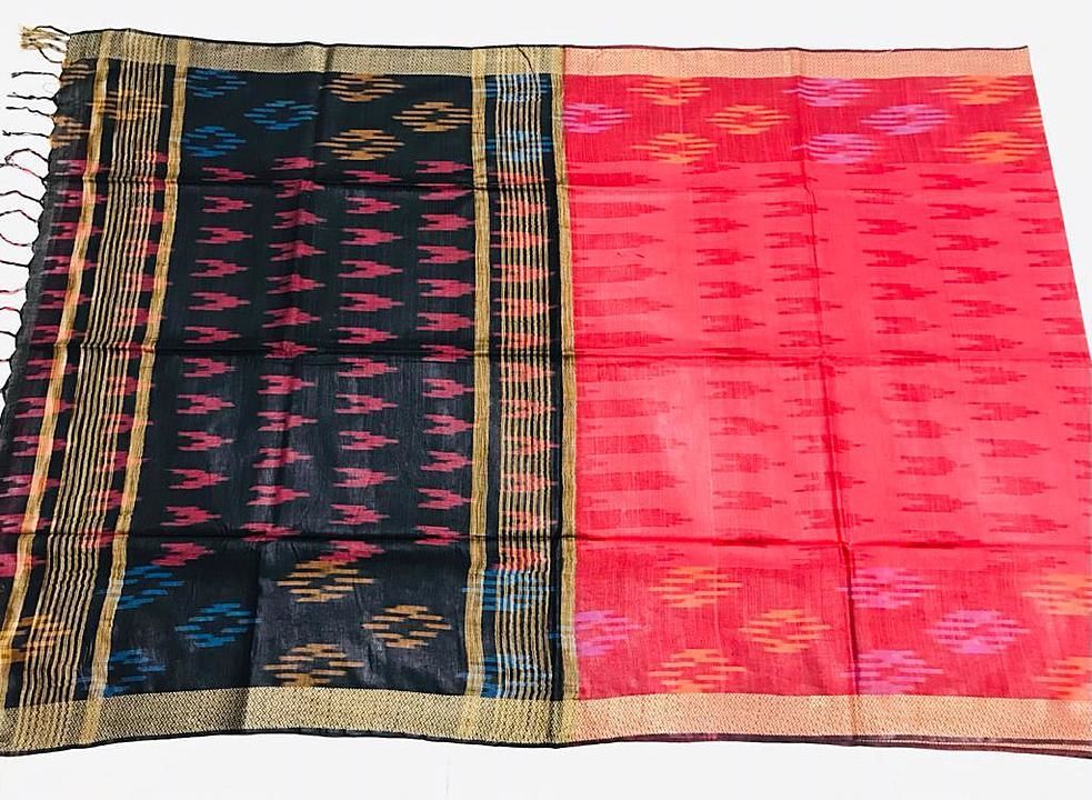Cotton salub rocket saree uploaded by business on 12/12/2020